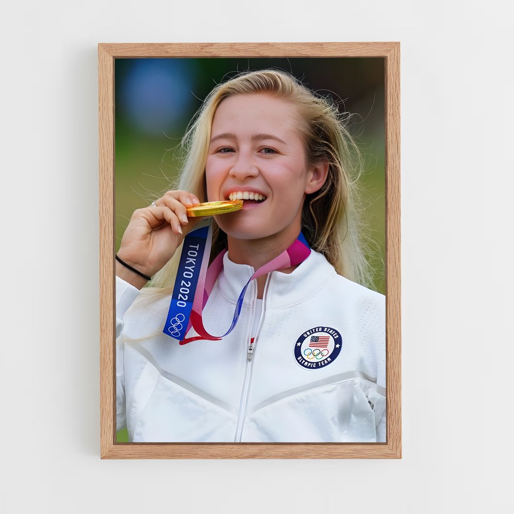 Poster Nelly korda – affiche Golf (vue 4)
